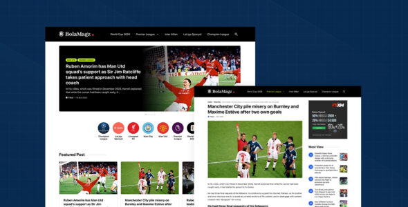 GP Bola Magz (theme.co.id)