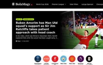 GP Bola Magz (screenshot desktop)