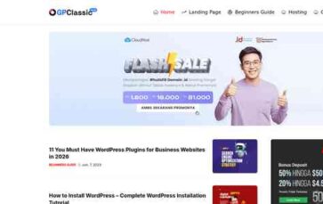 GP Classic New (screenshot desktop)