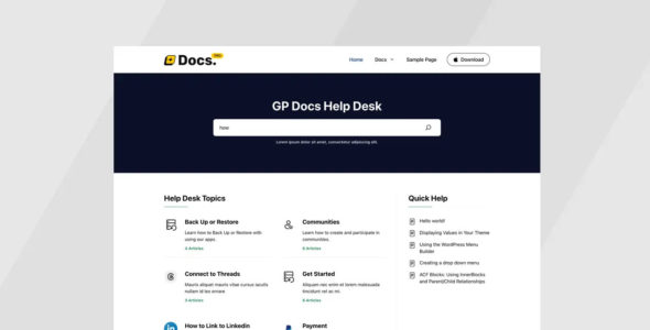 GP Docs (theme.co.id)