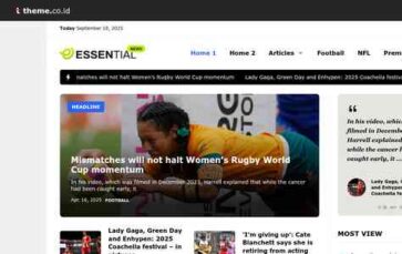 GP Essential News (screenshot desktop)
