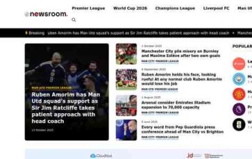 GP Newsroom (screenshot desktop)