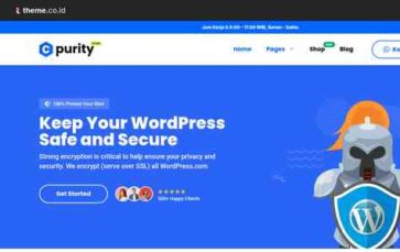 Screenshot Desktop Purity Store (screenshot desktop)