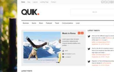 Quik (screenshot desktop)