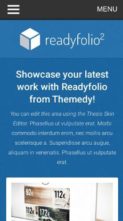 Readyfolio (screenshot mobile)