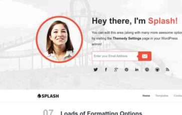 Splash (Themedy) (screenshot desktop)