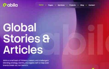 Abila (screenshot desktop)