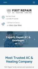 AC Repair (wp organic) - (screenshot mobile)