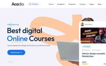 Acadia (screenshot desktop)