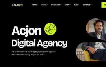 Acjon (screenshot desktop)