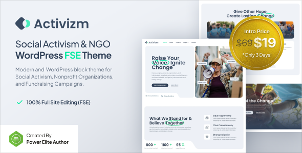 Activizm (ThemeForest)