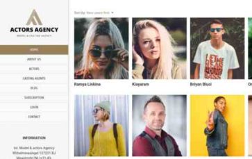 Actors (screenshot desktop)