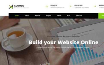 Acumec (screenshot desktop)