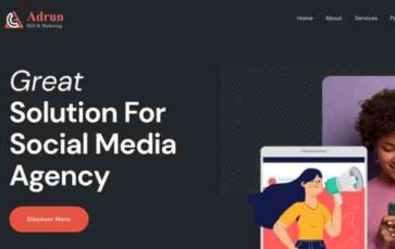 Adrun (screenshot desktop)