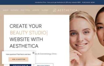 Aesthetica (screenshot desktop)