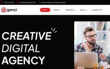 Agenci (screenshot desktop)