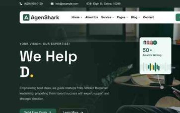 AgenShark (screenshot desktop)