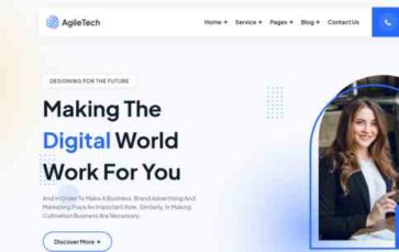 Agiletech (screenshot desktop)