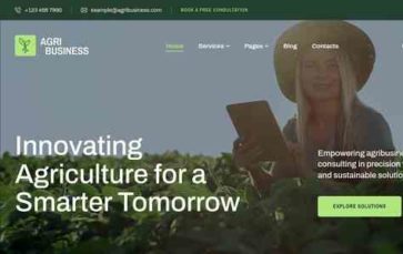 Agribusiness (screenshot desktop)