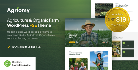 Agriomy (ThemeForest)