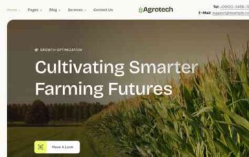 AgroTech (screenshot desktop)