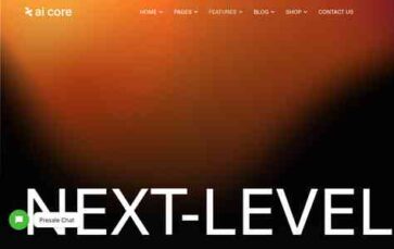 AI Core (screenshot desktop)