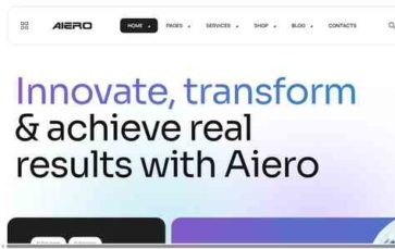 Aiero (screenshot desktop)