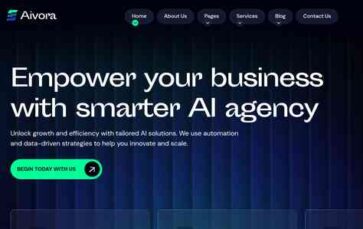 Aivora (screenshot desktop)