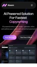 Aixom (screenshot mobile)