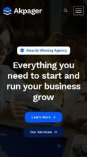 Akpager (screenshot mobile)