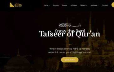 Alim (screenshot desktop)