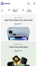 Allmart (screenshot mobile)