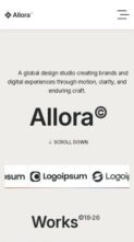 Allora (Case Themes) - (screenshot mobile)