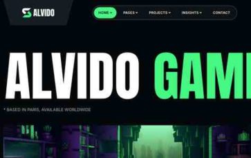 Alvido (screenshot desktop)