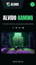 Alvido (screenshot mobile)