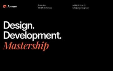 Amoor (screenshot desktop)