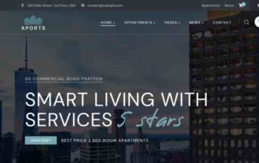 Aports (GaviasThemes) (screenshot desktop)