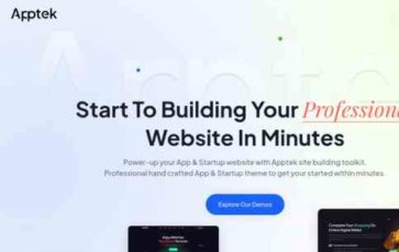 Apptek (screenshot desktop)