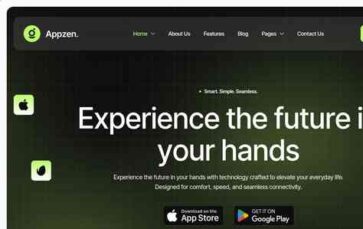 Appzen (screenshot desktop)