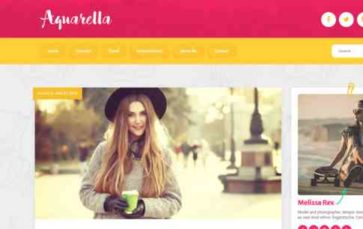 Aquarella (screenshot desktop)
