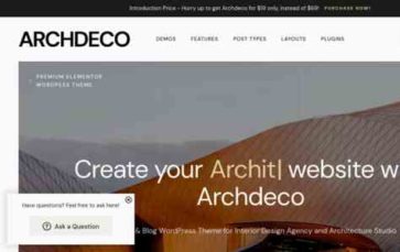 Archdeco (screenshot desktop)