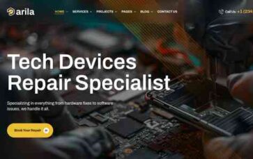 Arila (screenshot desktop)