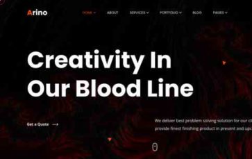 Arino (screenshot desktop)