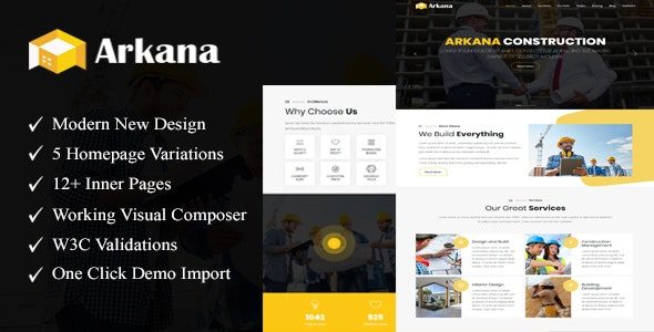 Arkana (ThemeForest)