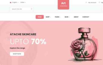 Art Cosmetics (screenshot desktop)