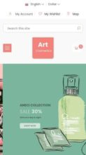 Art Cosmetics (screenshot mobile)