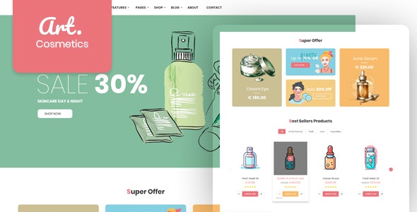 Art Cosmetics (ThemeForest)