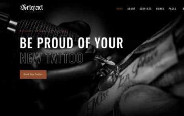 Artefact (screenshot desktop)