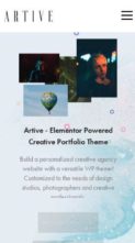 Artive (screenshot mobile)