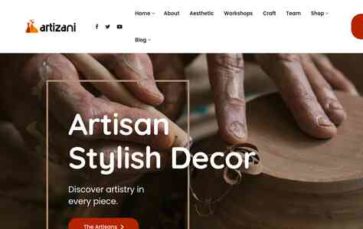 Artizani (screenshot desktop)